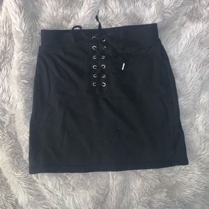 Black skirt